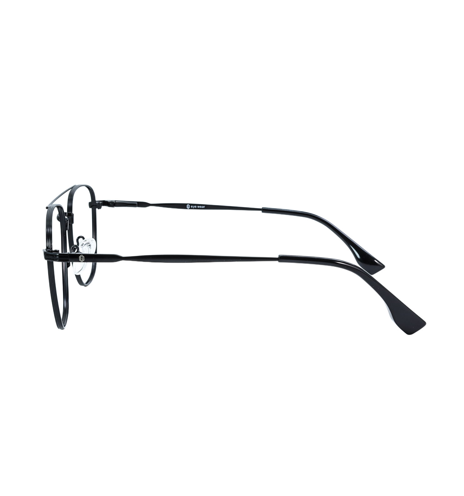 Metal Full Rim Weightless Square Eyeglasses – Ultra-Light Unisex Frame | Available in Black, Blue, Dark Blue & Dark Green