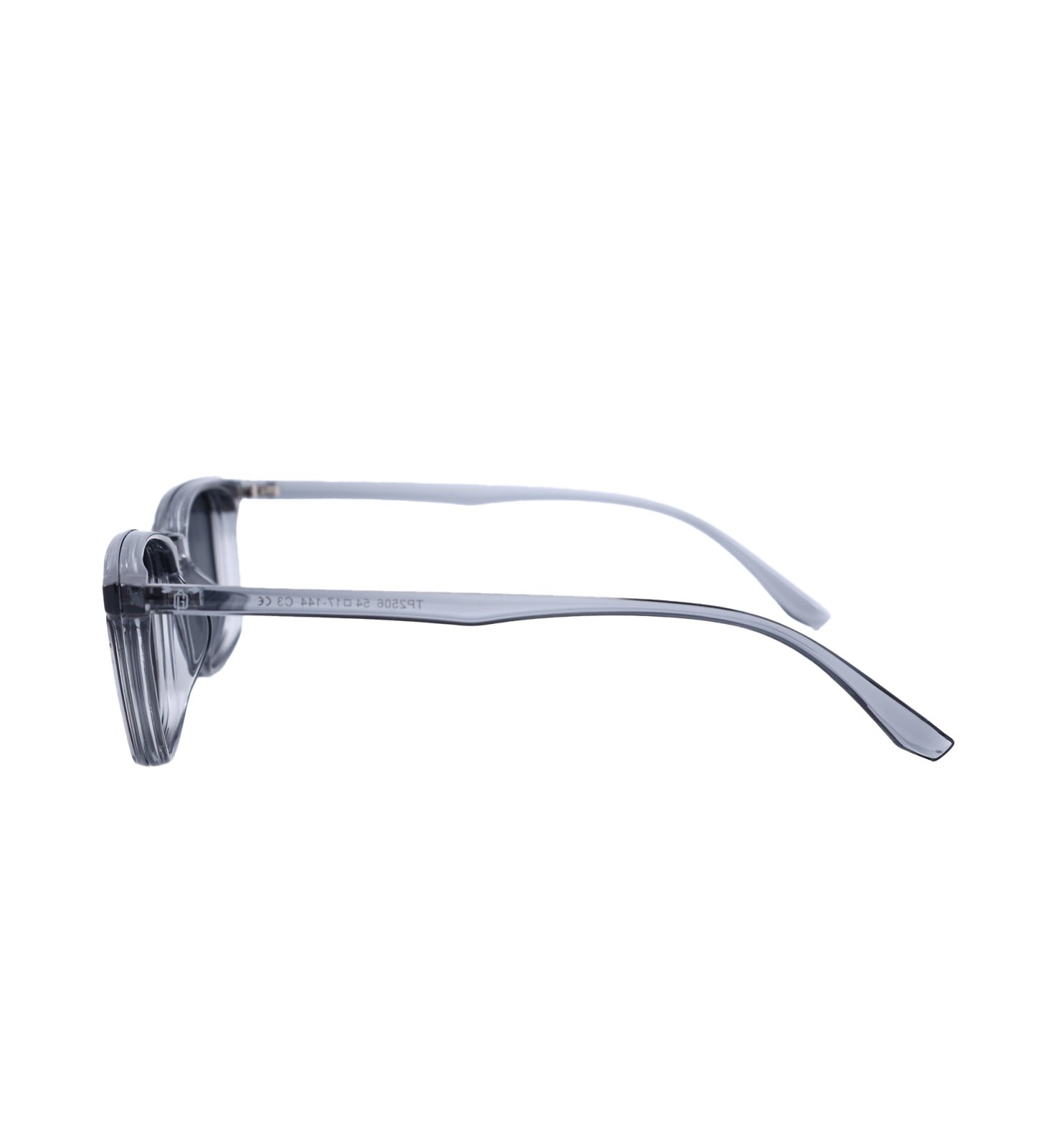 Dual Mode Rectangular Clip-On Glasses with Polarized Magnetic Clip – Unisex 2-in-1 Eyewear | Available in Brown & Silver