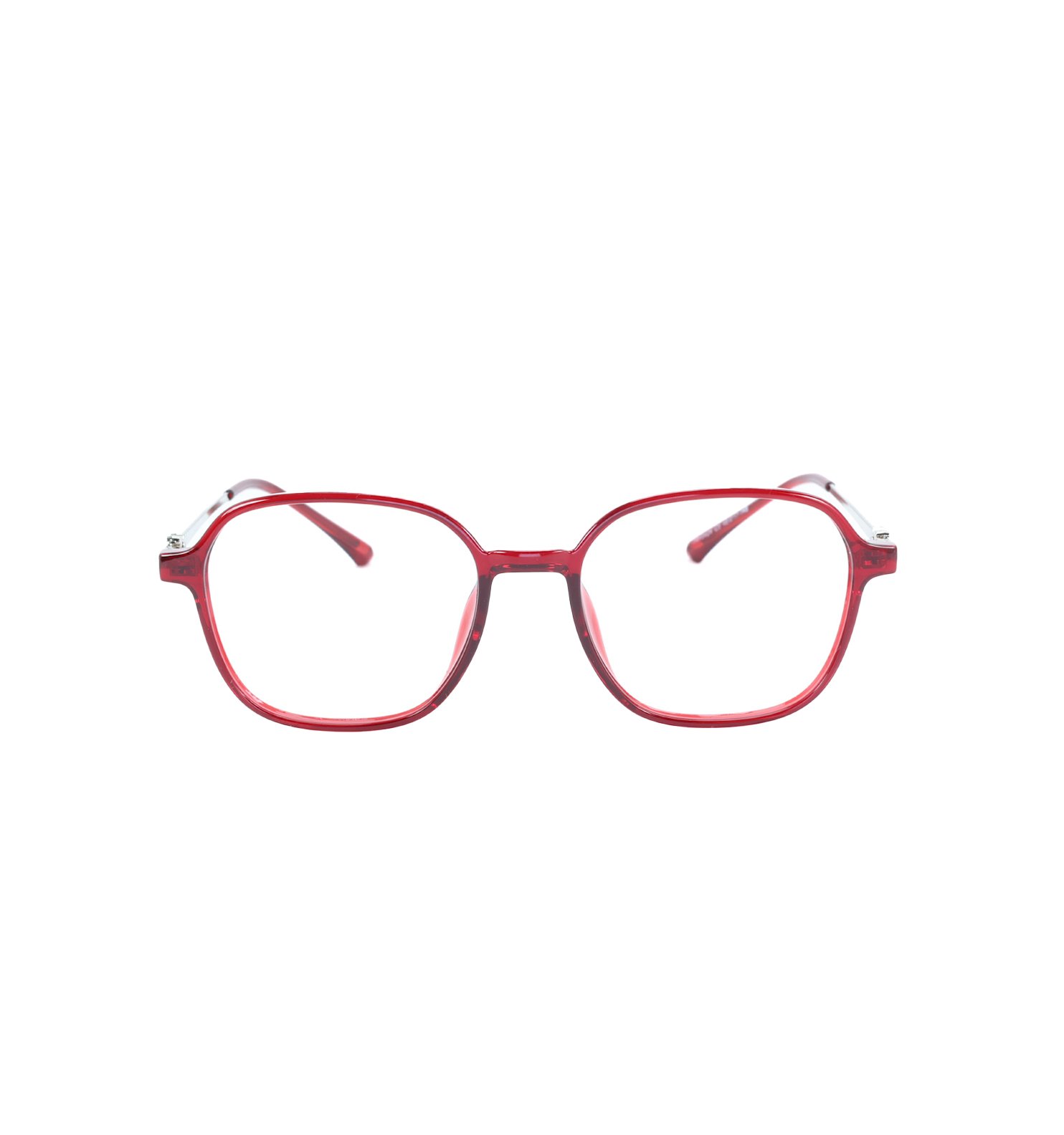 Neo Round Full Rim Eyeglasses for Women – Stylish Lightweight Frame (Black, Brown, Red)