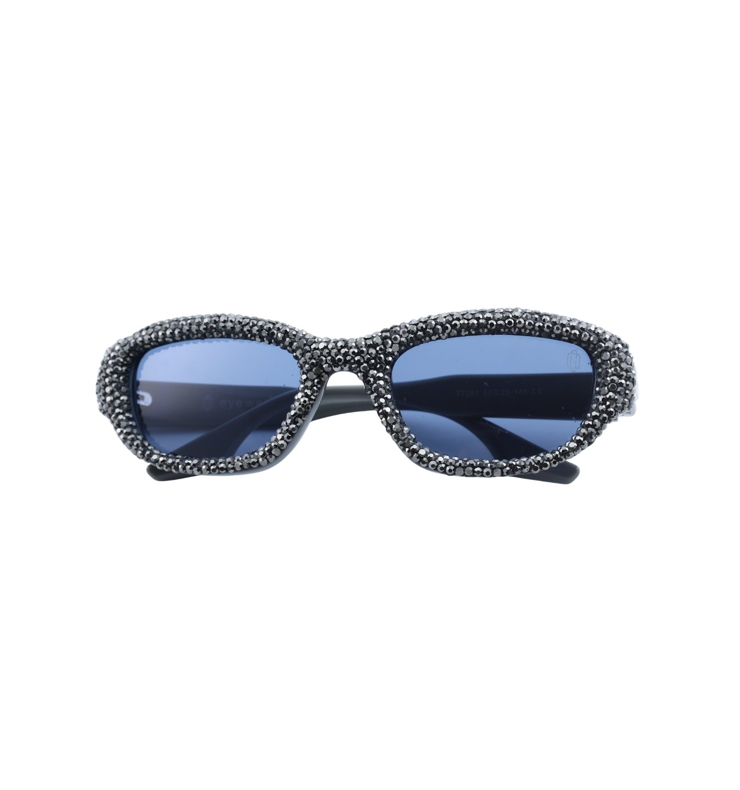 Diva Cat Eye Sunglasses for Women – Bold Fashion Shades(Blue/Green)