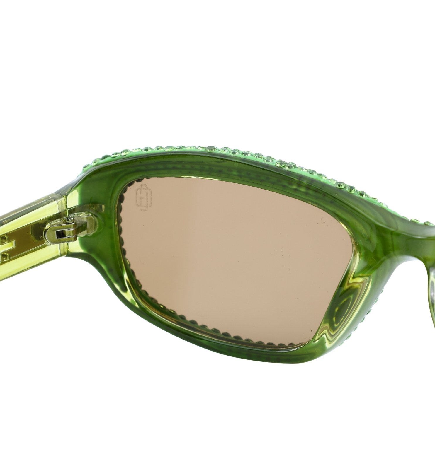 Diva Cat Eye Sunglasses for Women – Bold Fashion Shades(Blue/Green)