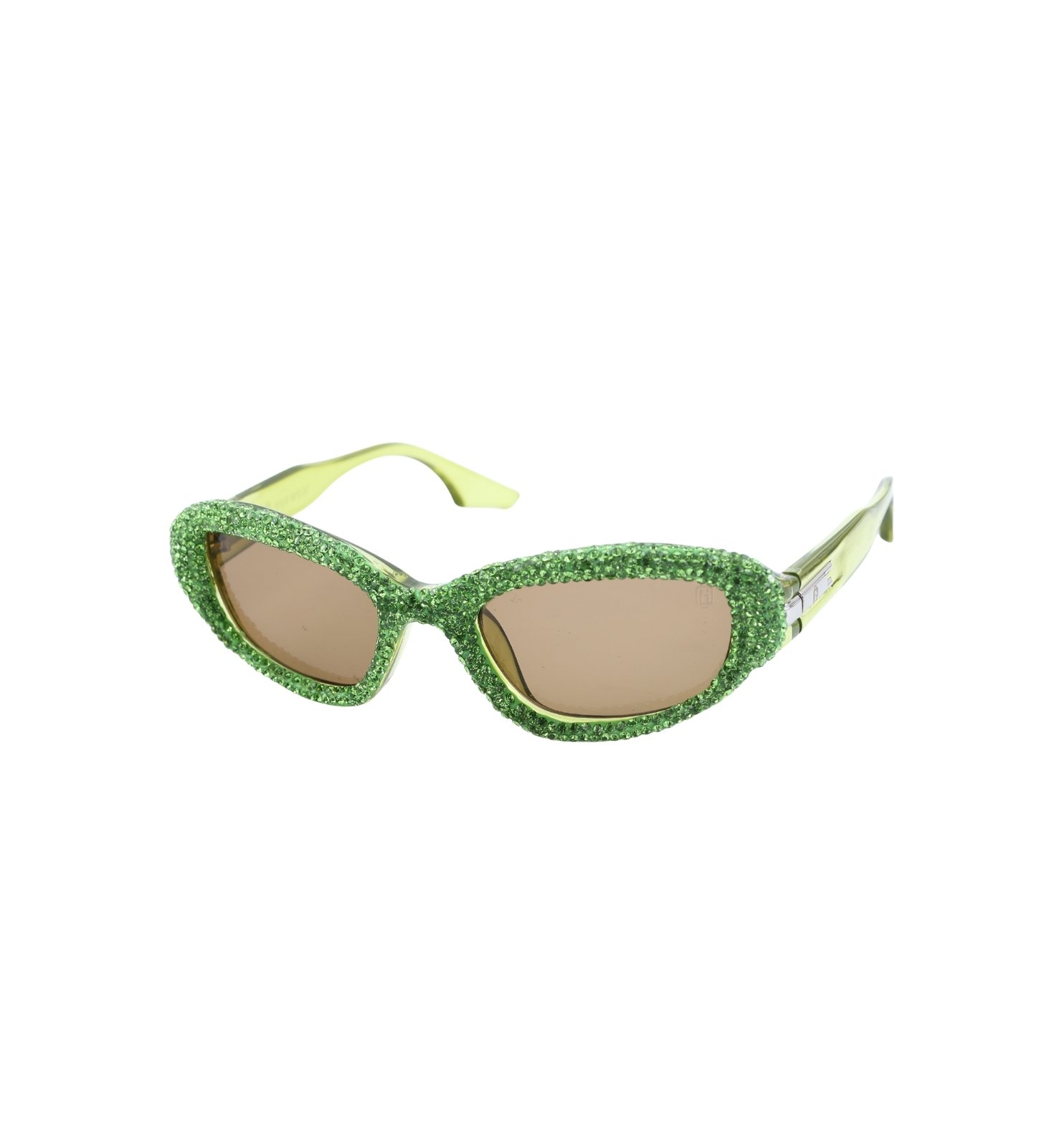 Diva Cat Eye Sunglasses for Women – Bold Fashion Shades(Blue/Green)