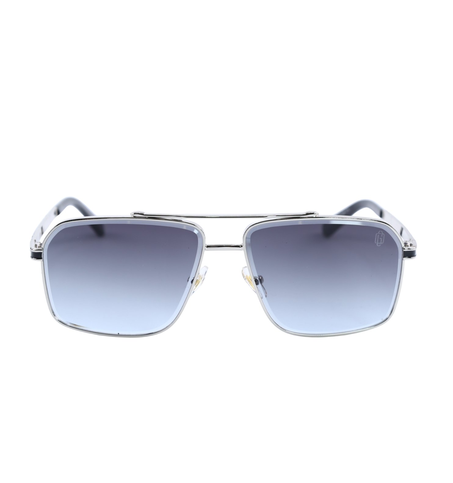 Full Rim Metal Wayfarer Sunglasses with UV400 Protection – Classic Street Style Shades (Brown, Purple)