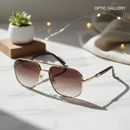 Full Rim Metal Wayfarer Sunglasses with UV400 – Classic Street Style Shades (Black, Blue, Maroon)