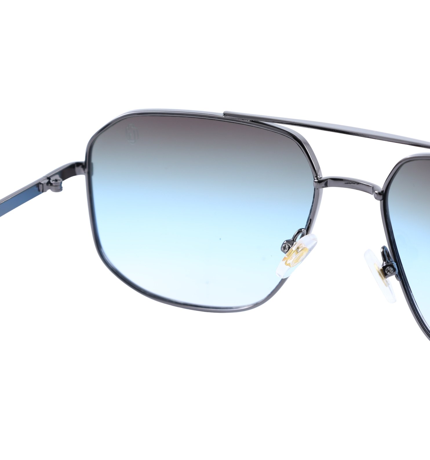 Full Rim Metal Wayfarer Sunglasses with UV400 – Classic Street Style Shades (Black, Blue, Maroon)