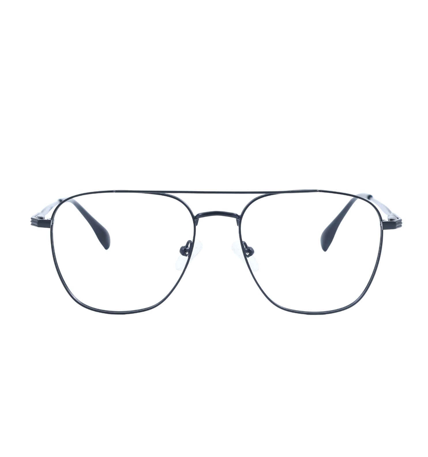 Air Flex Metal Eyeglasses – Lightweight Full Rim Square Frame for Men & Women (Black, Blue, Green)