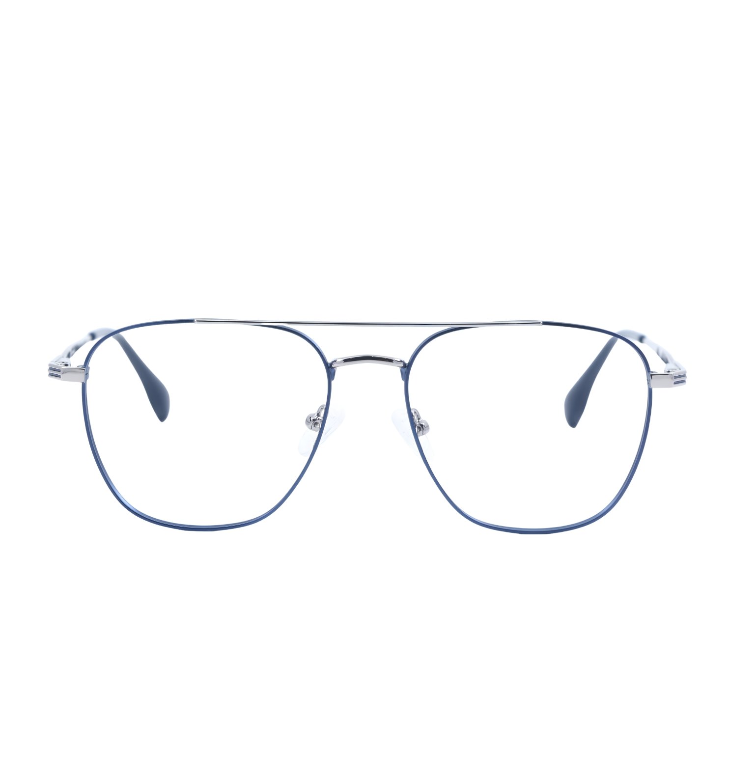 Air Flex Metal Eyeglasses – Lightweight Full Rim Square Frame for Men & Women (Black, Blue, Green)