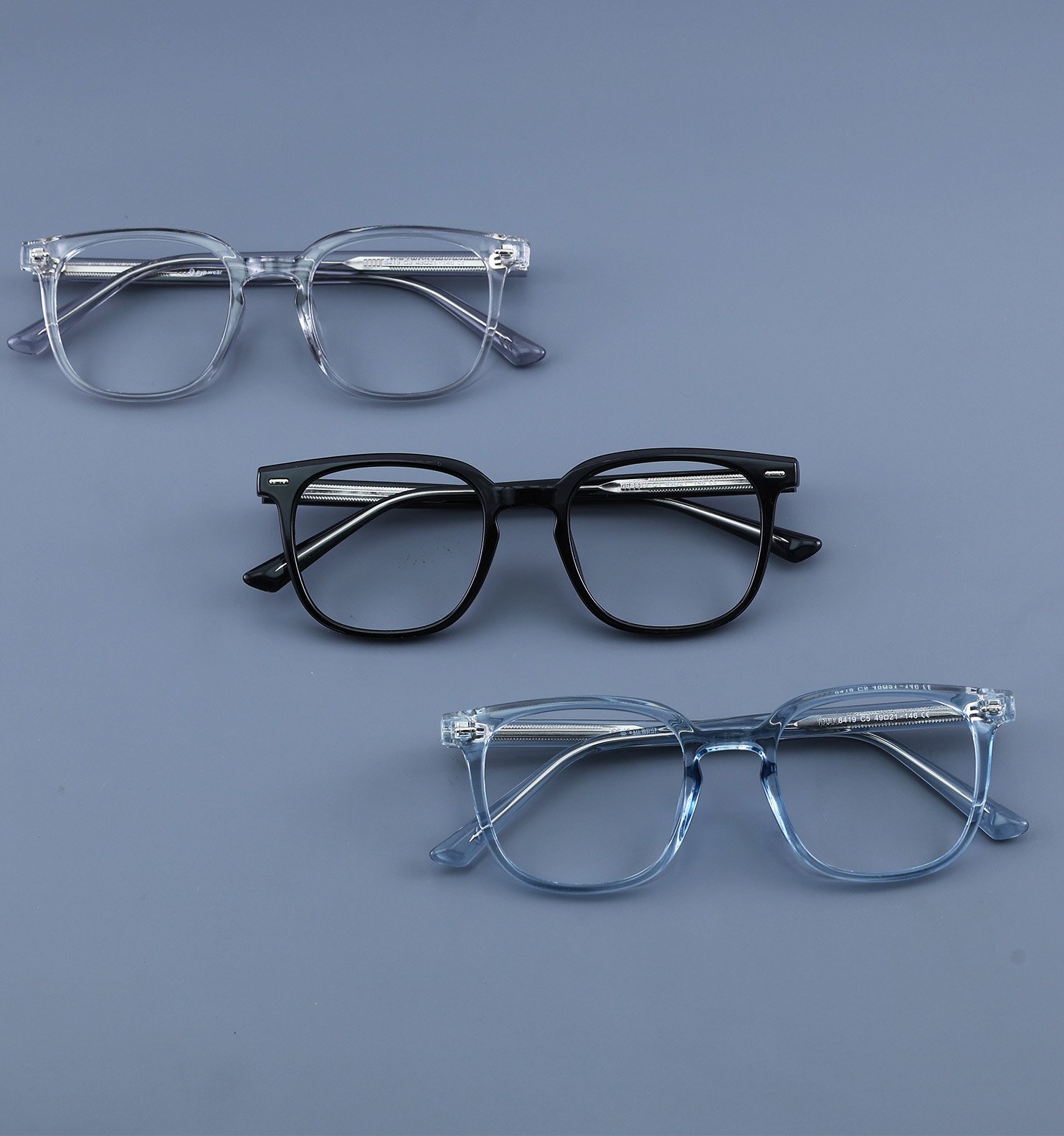 AirFrame Pro Square Eyeglasses for Men | Lightweight & Stylish Optical Frame