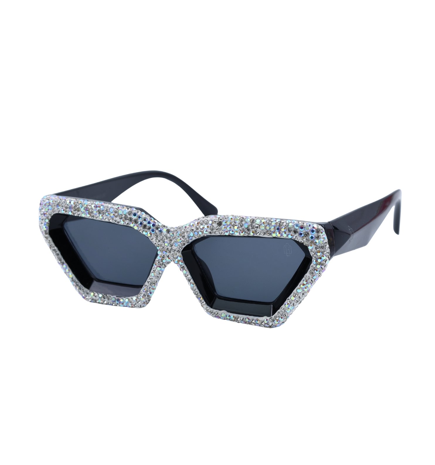 Diamond Edge Black Sunglasses for Women – Premium Fashion Eyewear