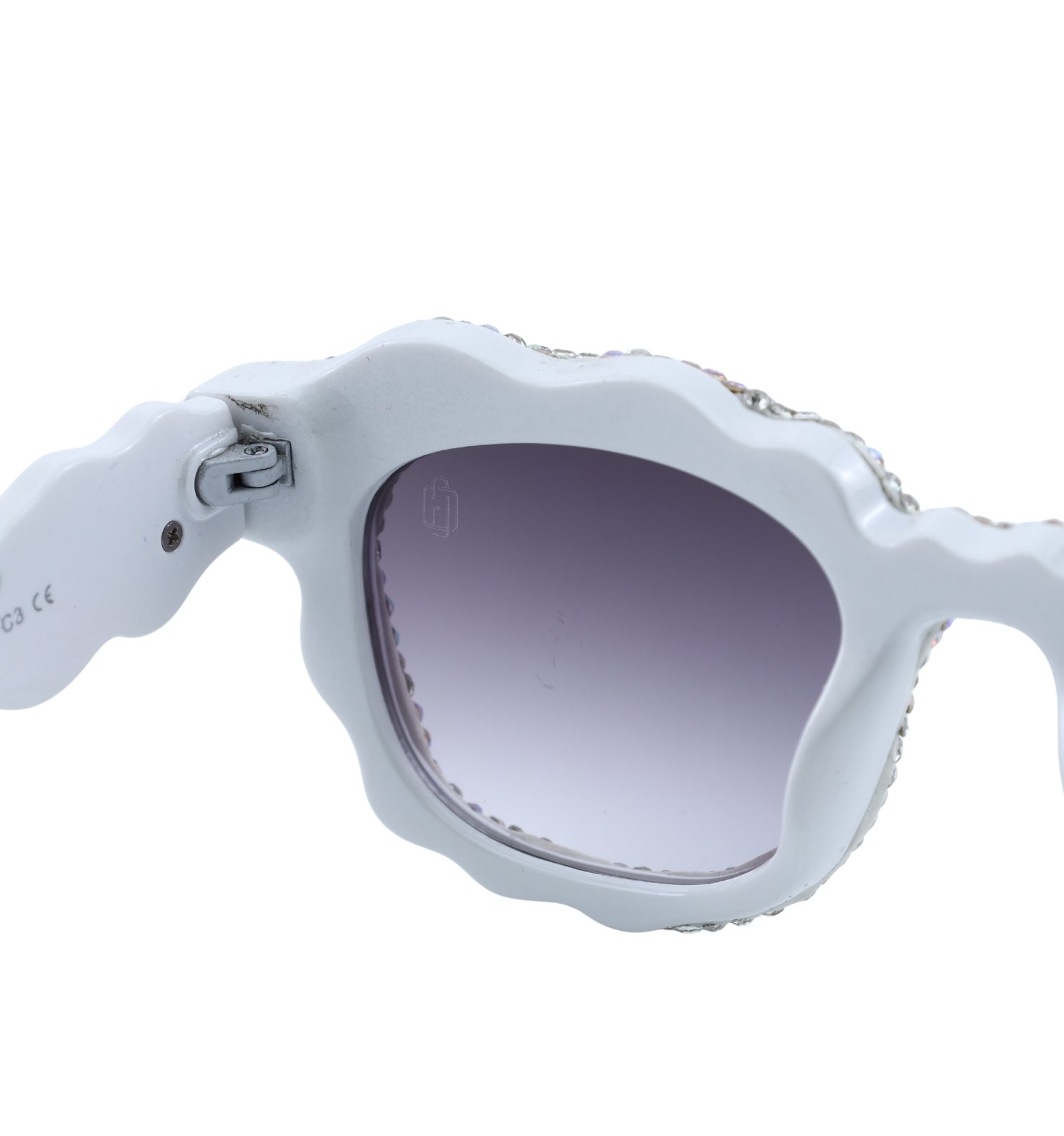 Diamond Silver Glam Women Sunglasses | Premium Fashion Shades
