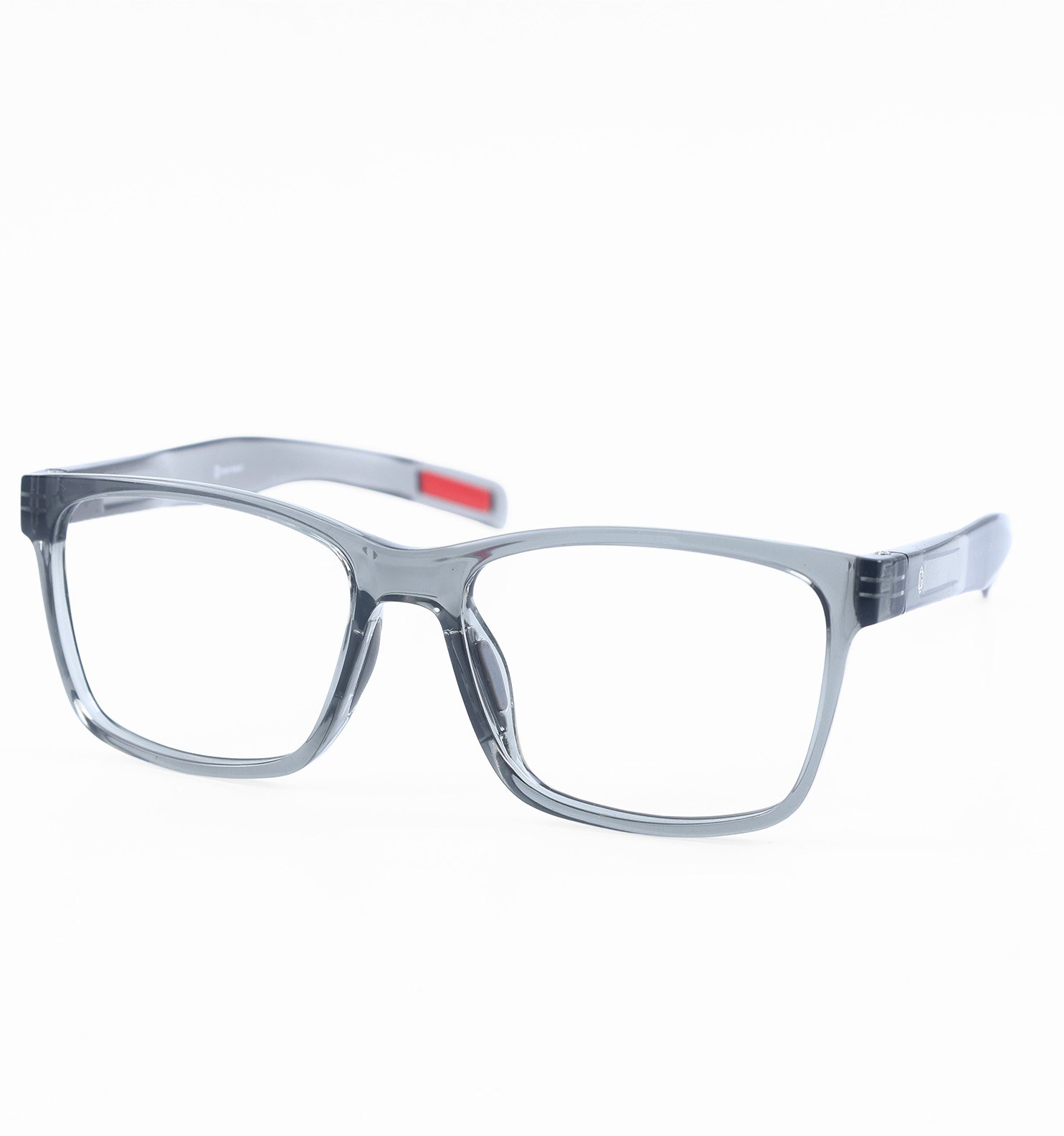 Everyday Square Full Rim Eyeglasses for Men & Women – Blue & Grey Lightweight Frame
