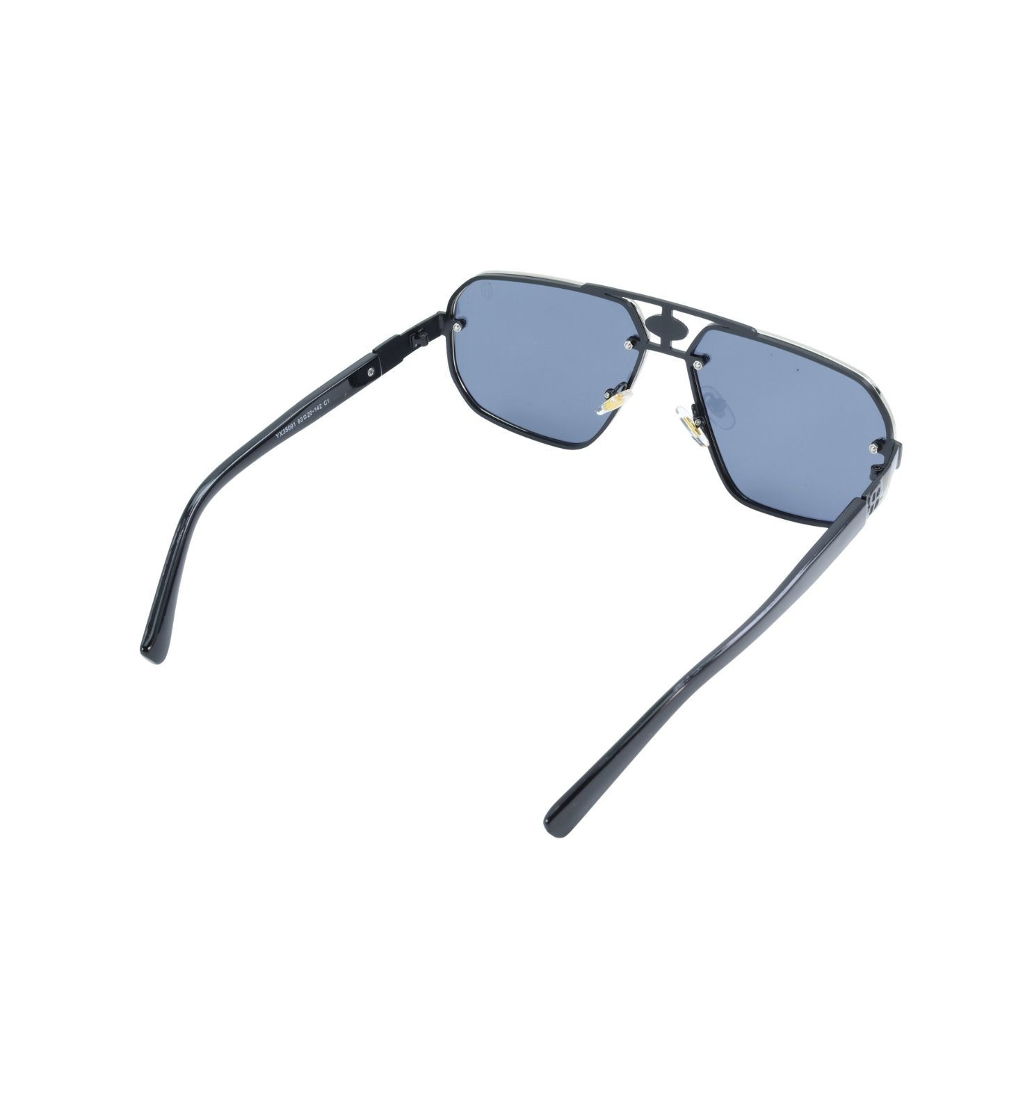 Iconic Full Rim Metal Wayfarer Sunglasses – Timeless Street Style Shades (Black, Blue, Green)