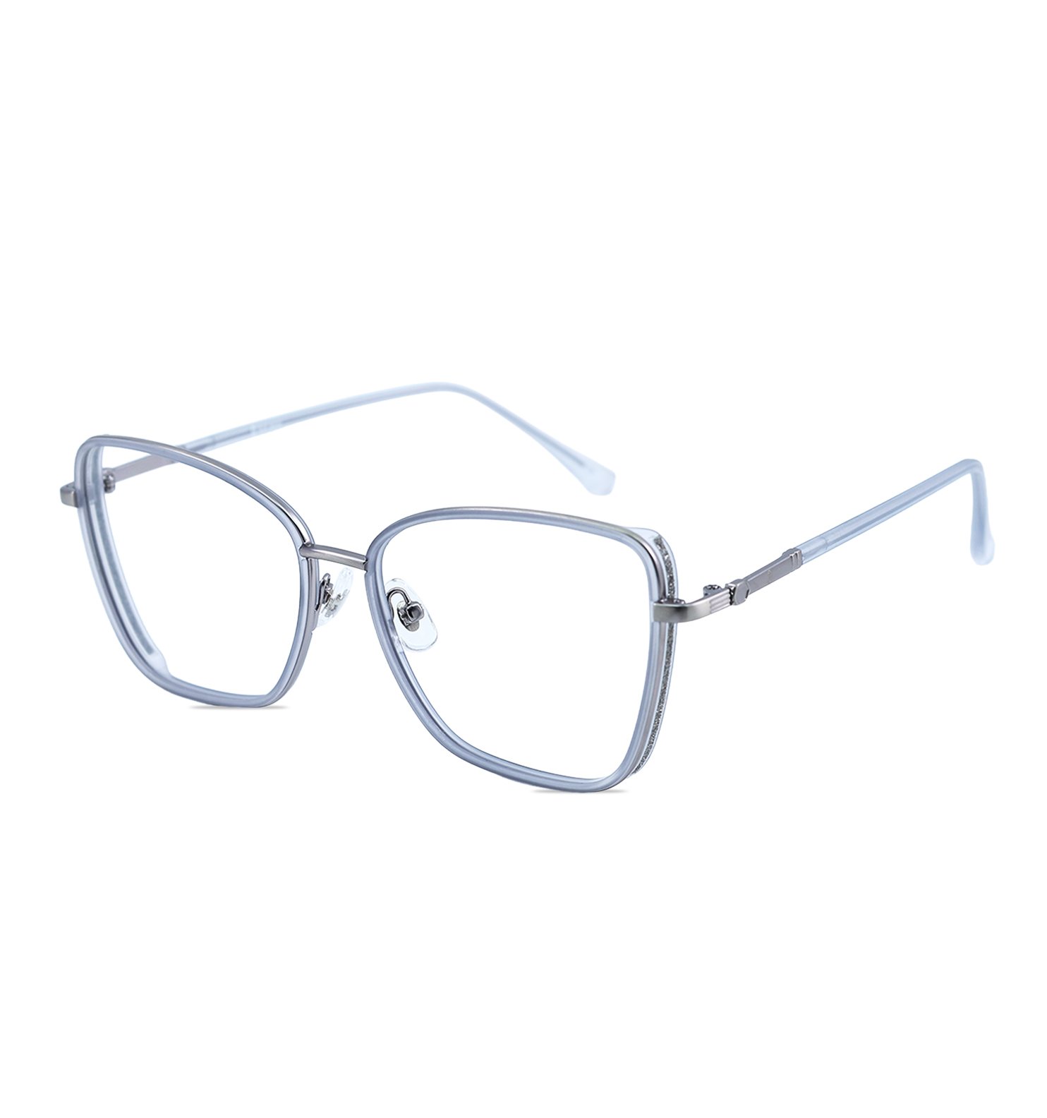Neo Line Square Women’s Eyeglasses | Modern Slim Optical Frame