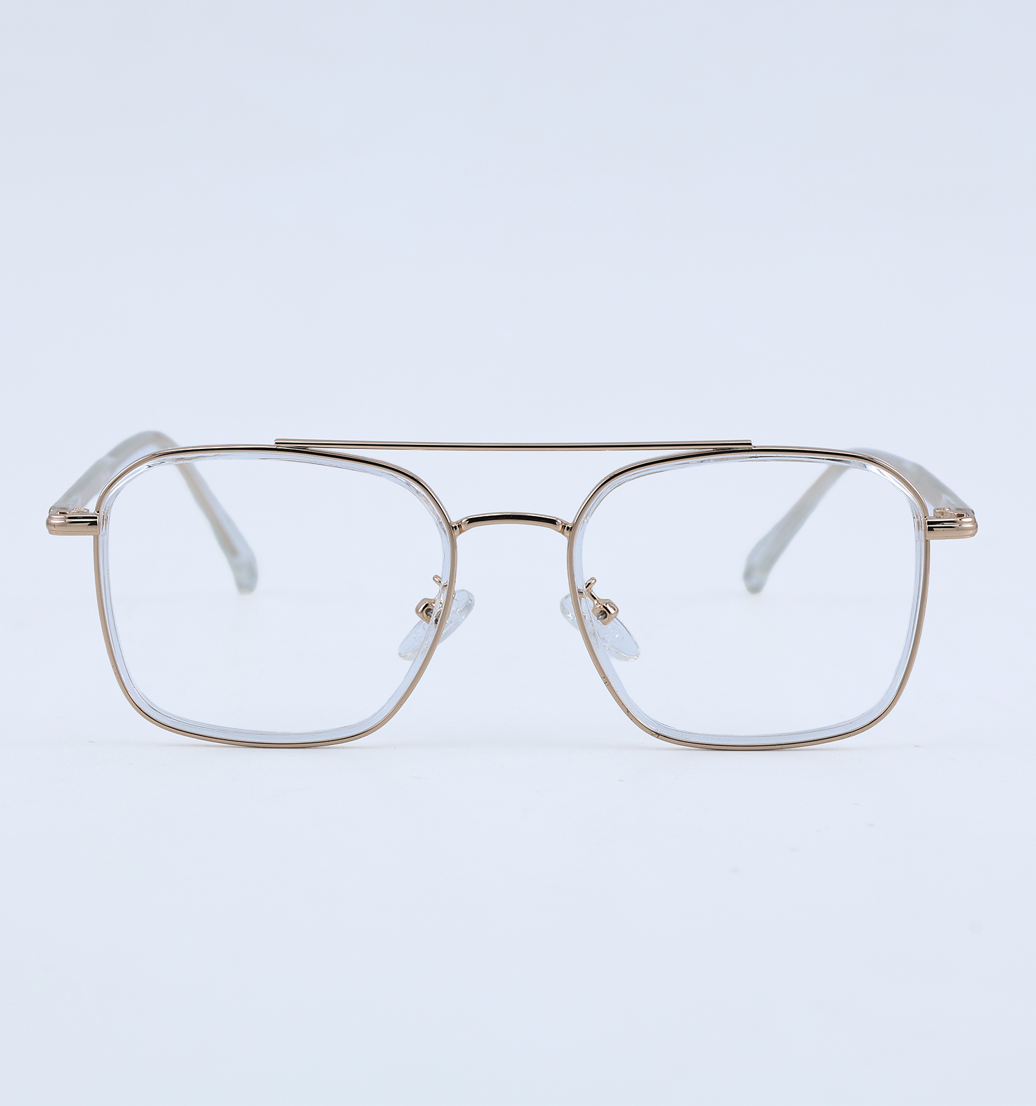 OG Aero Metal Square Eyeglasses for Men | Premium Lightweight Optical Frame
