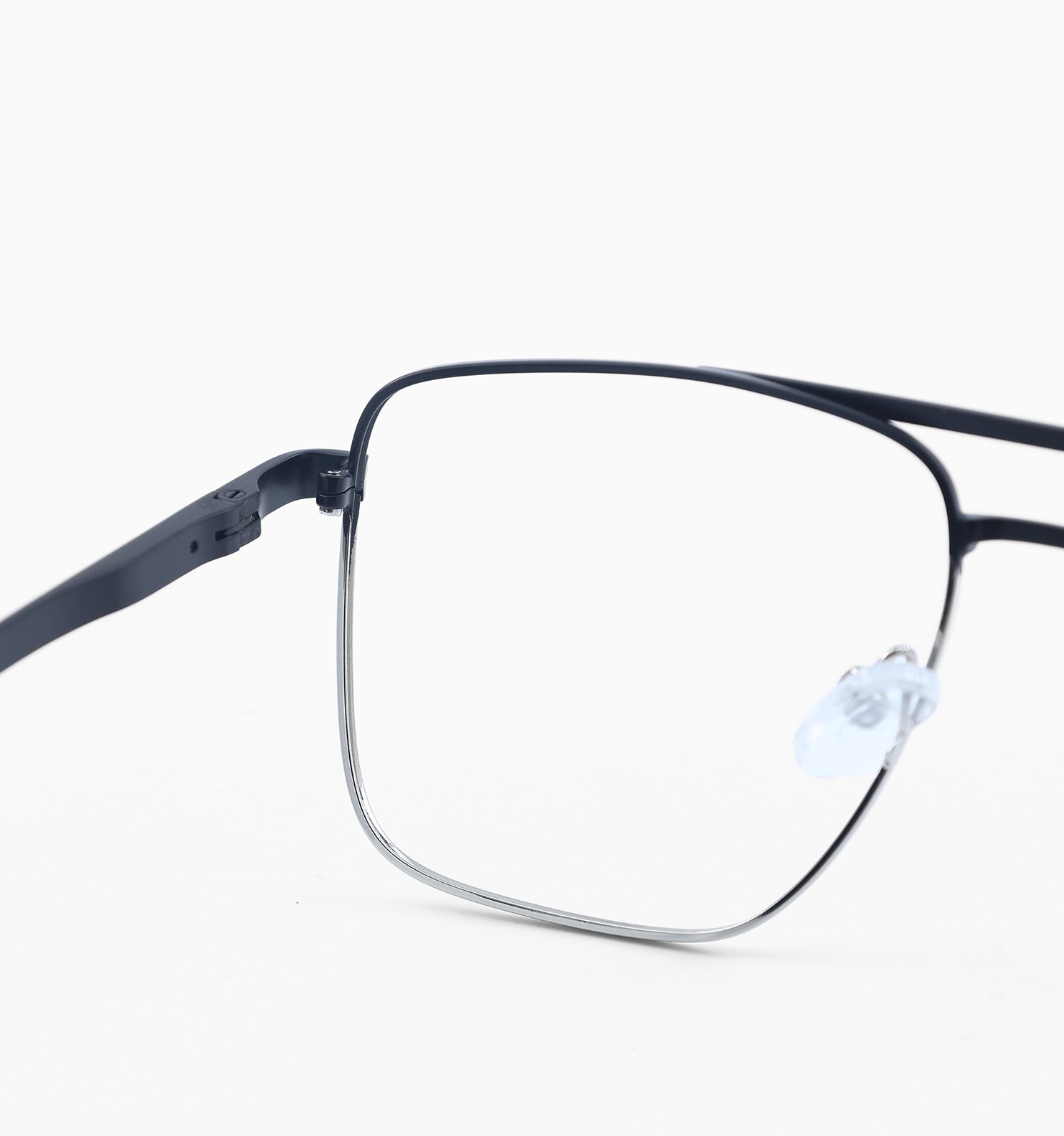 OG Aero Pro Men’s Full Rim Metal Eyeglasses | Lightweight Premium Square Frame