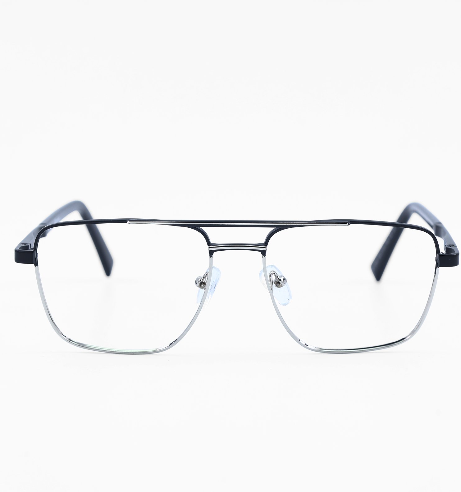 OG Aero Pro Men’s Full Rim Metal Eyeglasses | Lightweight Premium Square Frame
