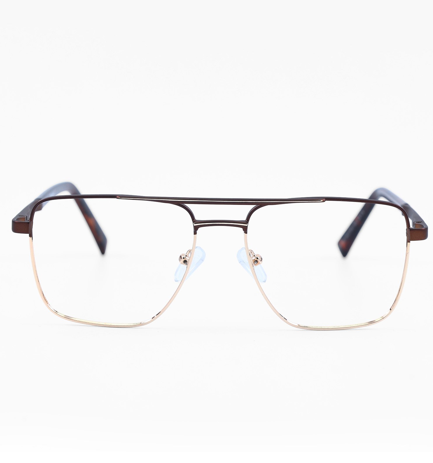 OG Aero Pro Men’s Full Rim Metal Eyeglasses | Lightweight Premium Square Frame