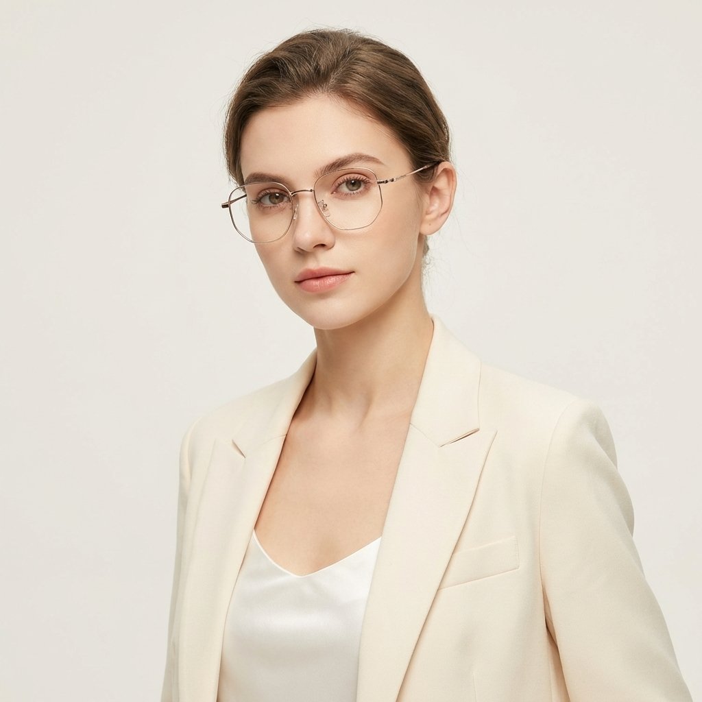 OG Air Gold | Minimal Metal Eyeglasses