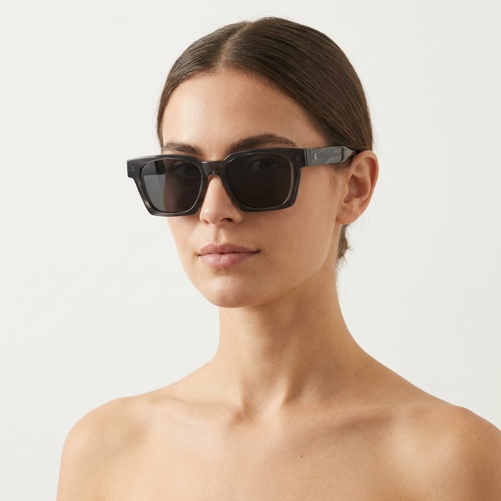 OG Amber Bold | Yellow Frame Square Sunglasses For Men