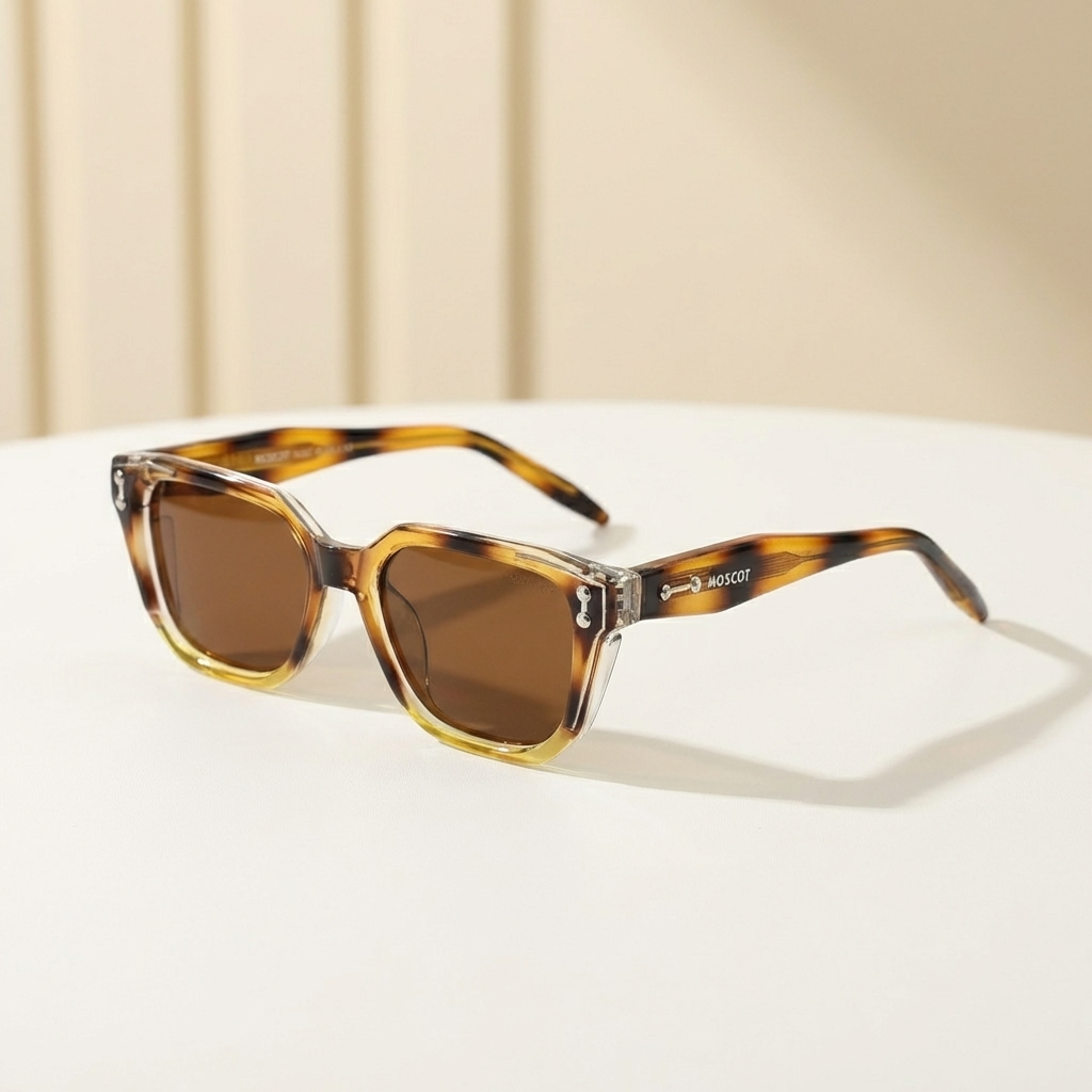 OG Amber Luxe | Tortoiseshell Square Sunglasses