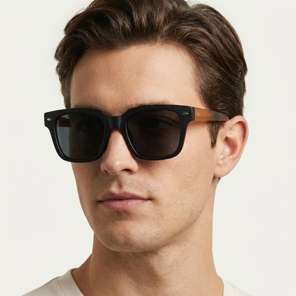 OG Amber Torto | Matte Honey Frame Gradient Smoke Sunglasses