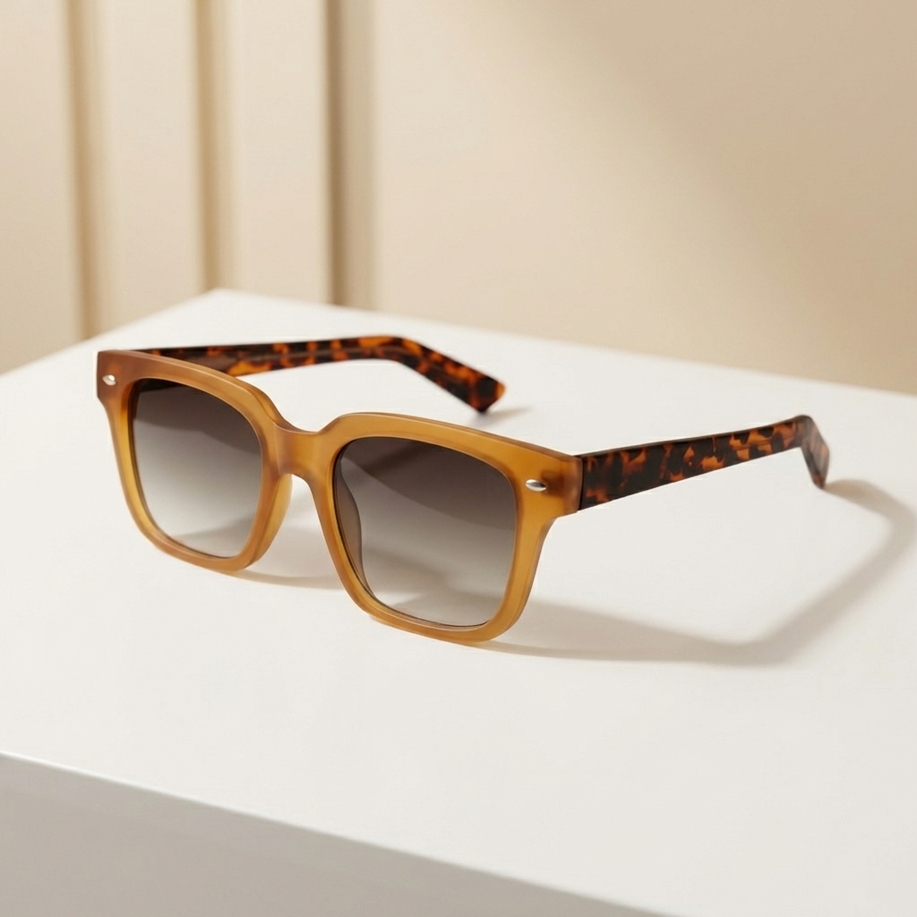 OG Amber Torto | Matte Honey Frame Gradient Smoke Sunglasses