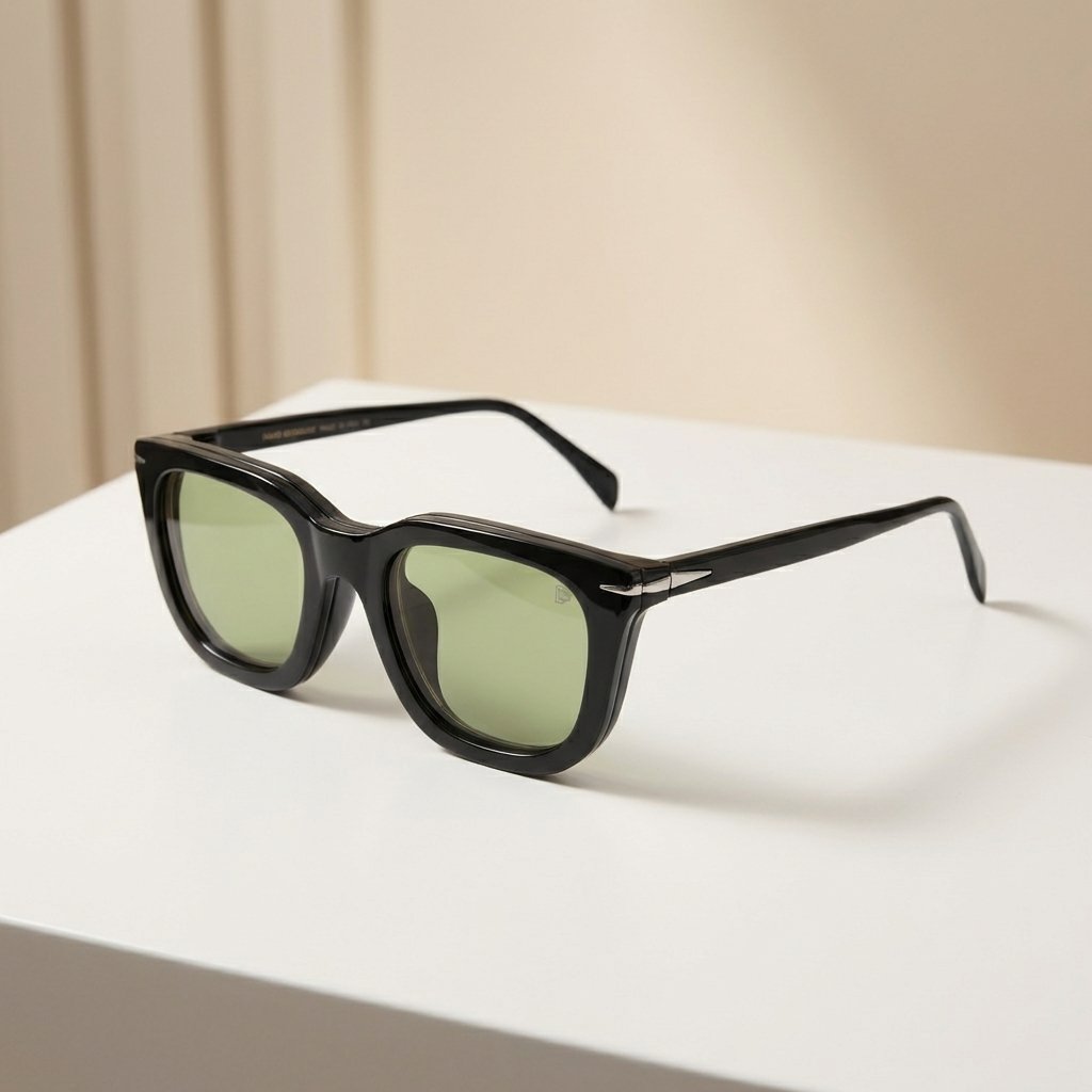 OG Amber Tortoise | Classic Square Retro Sunglasses For Men