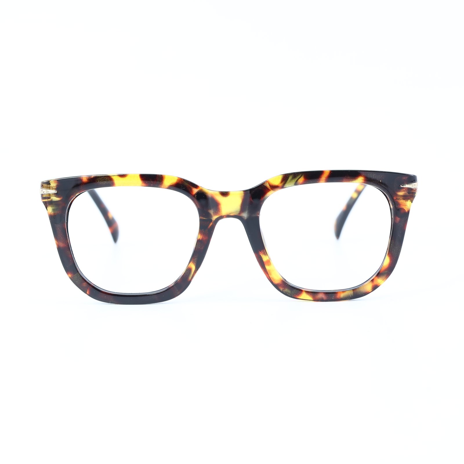 OG Amber Tortoise | Classic Square Retro Sunglasses For Men