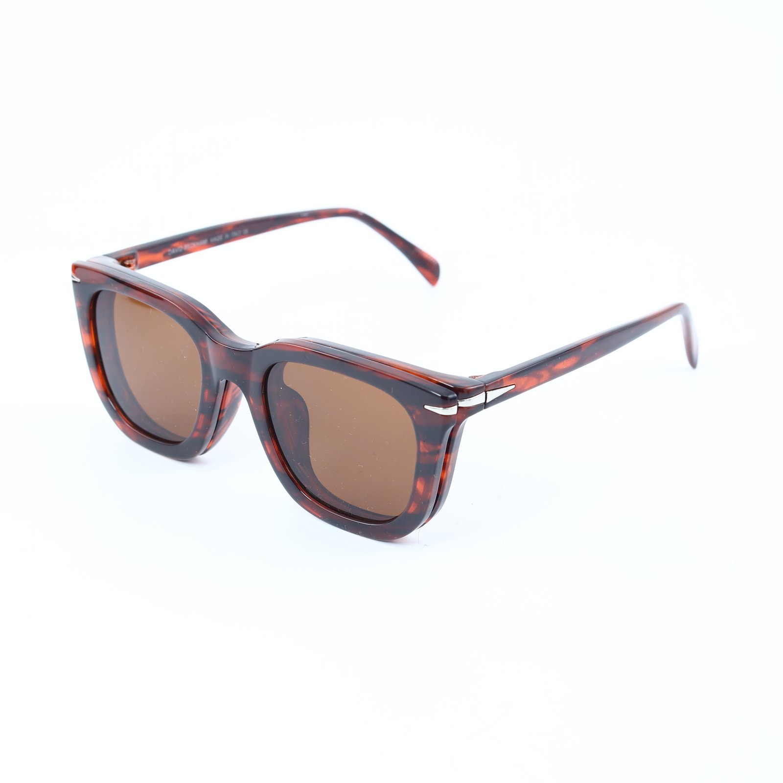 OG Amber Tortoise | Classic Square Retro Sunglasses For Men