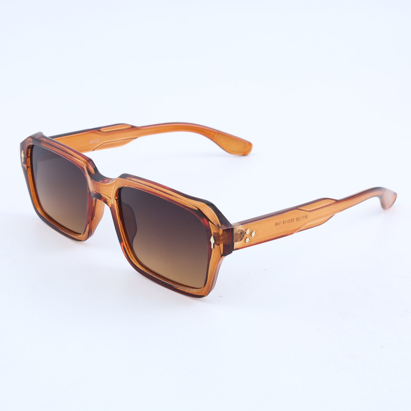 OG Amber Vault | Transparent Amber Square Sunglasses
