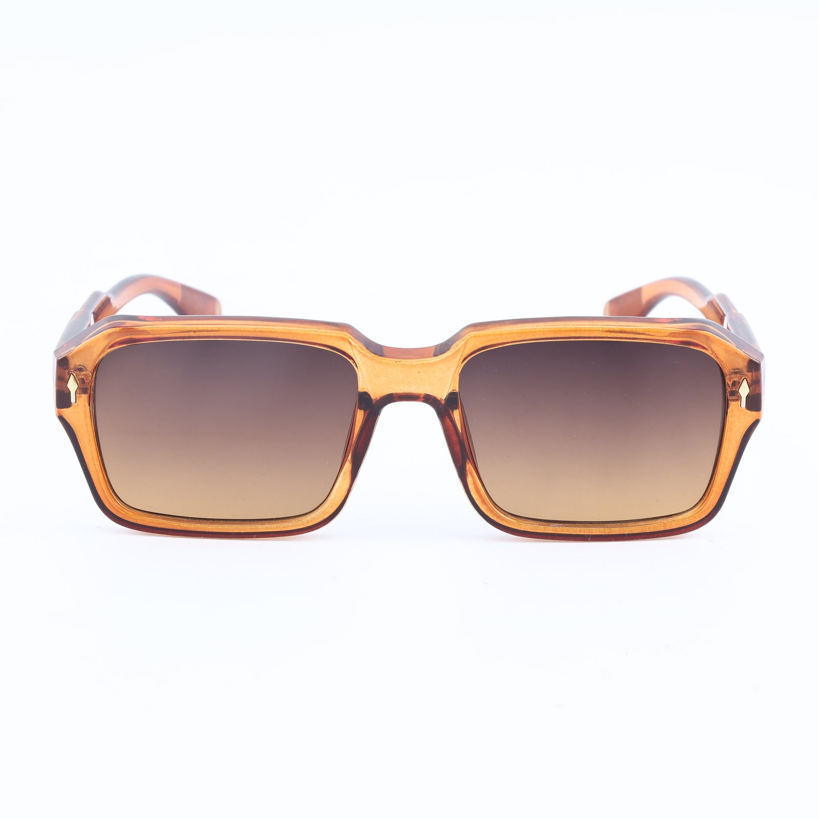 OG Amber Vault | Transparent Amber Square Sunglasses
