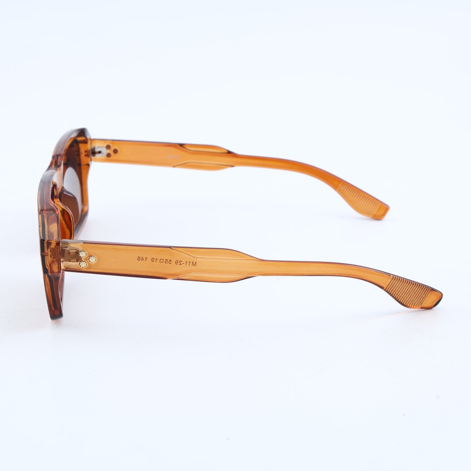 OG Amber Vault | Transparent Amber Square Sunglasses