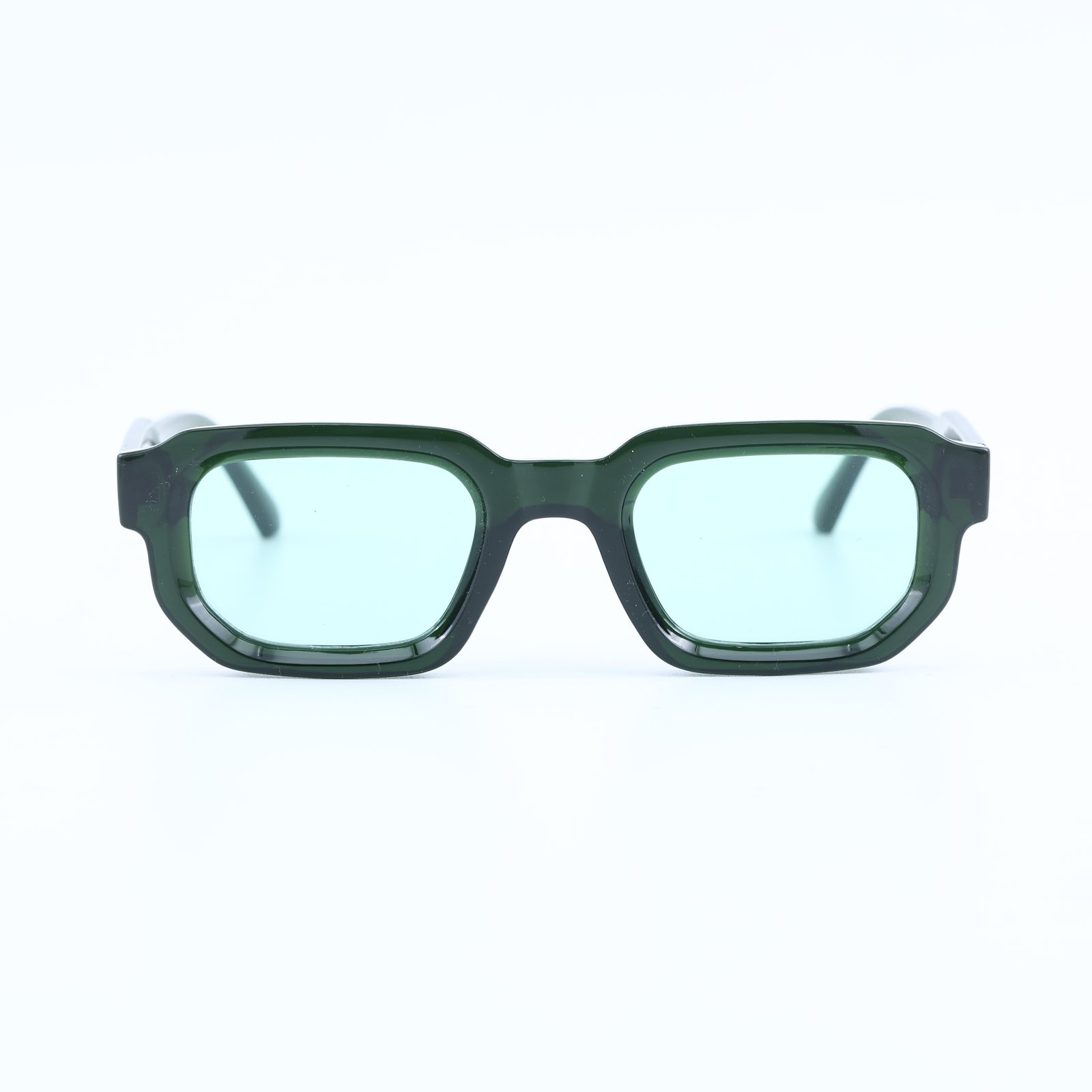 OG Aqua Amber | Classic Square Brown Tint Sunglasses