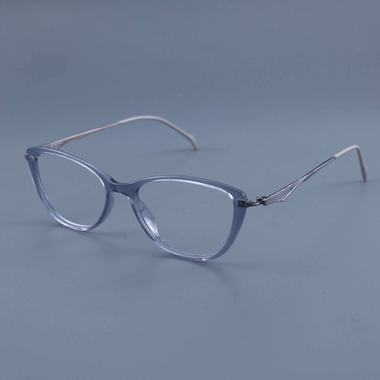 OG Aqua Grace | Transparent Green Cat-Eye Eyeglasses