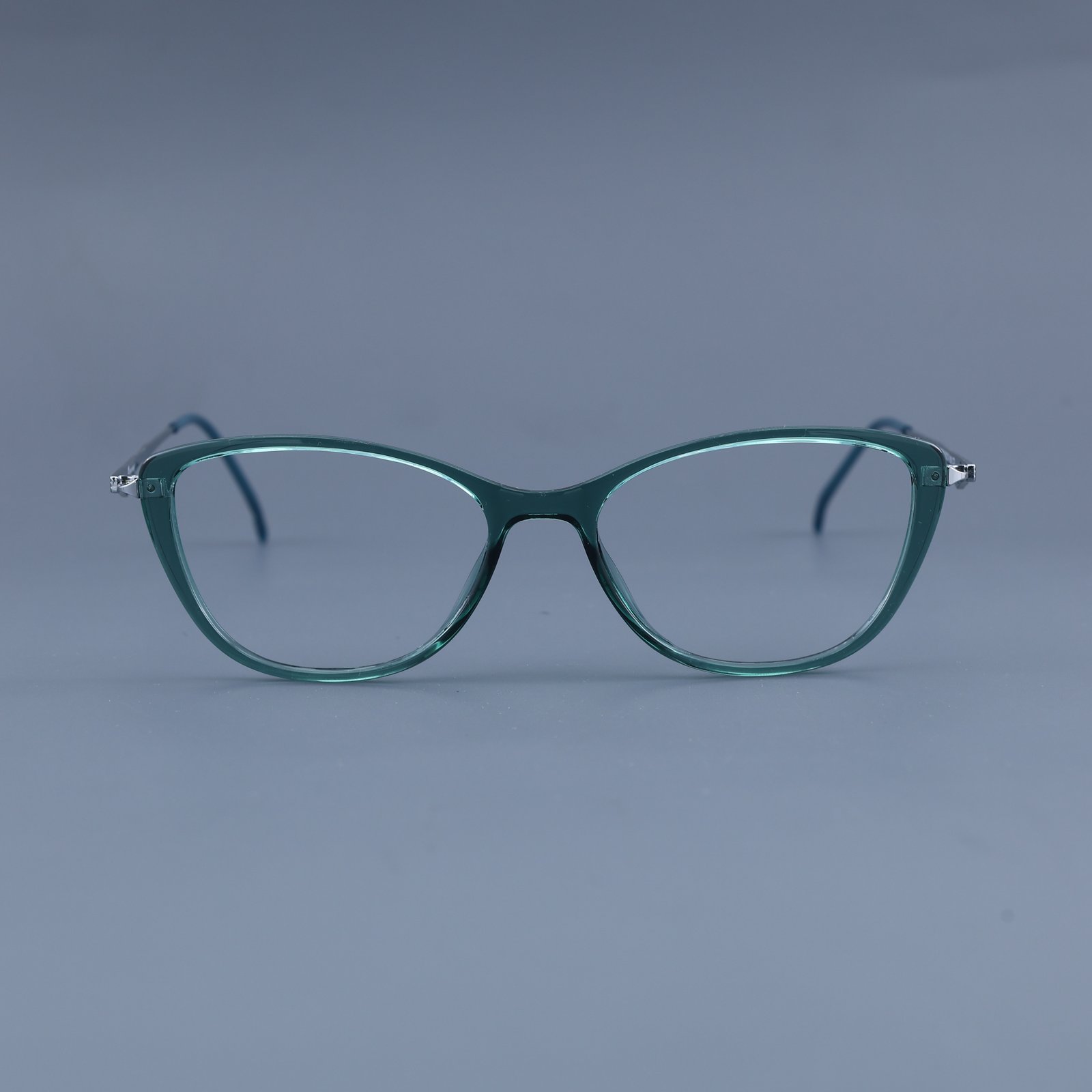 OG Aqua Grace | Transparent Green Cat-Eye Eyeglasses