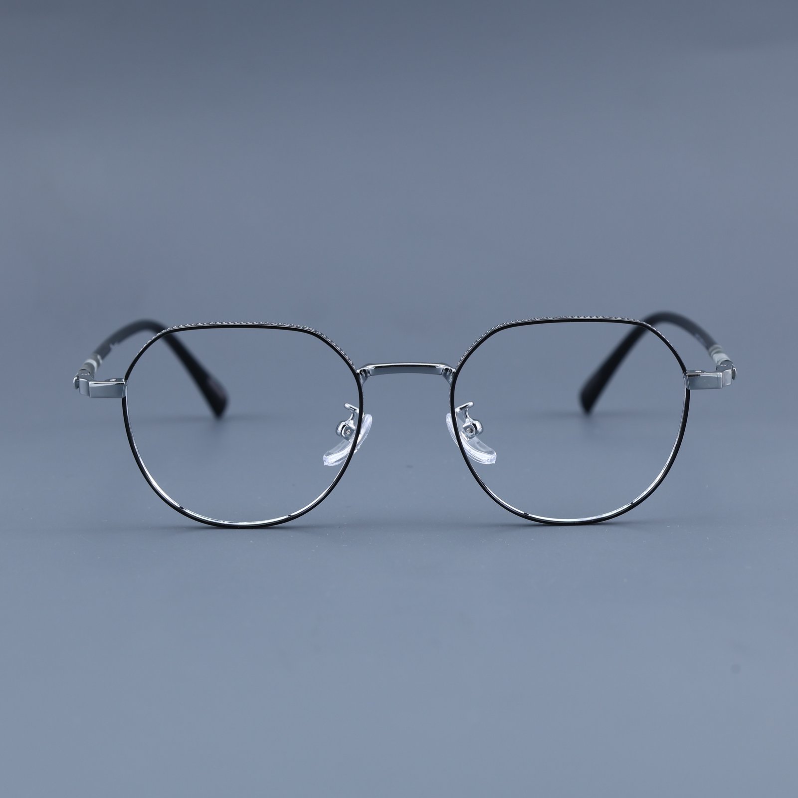 OG Arctic Air | Light Blue Rimless Round Eyeglasses
