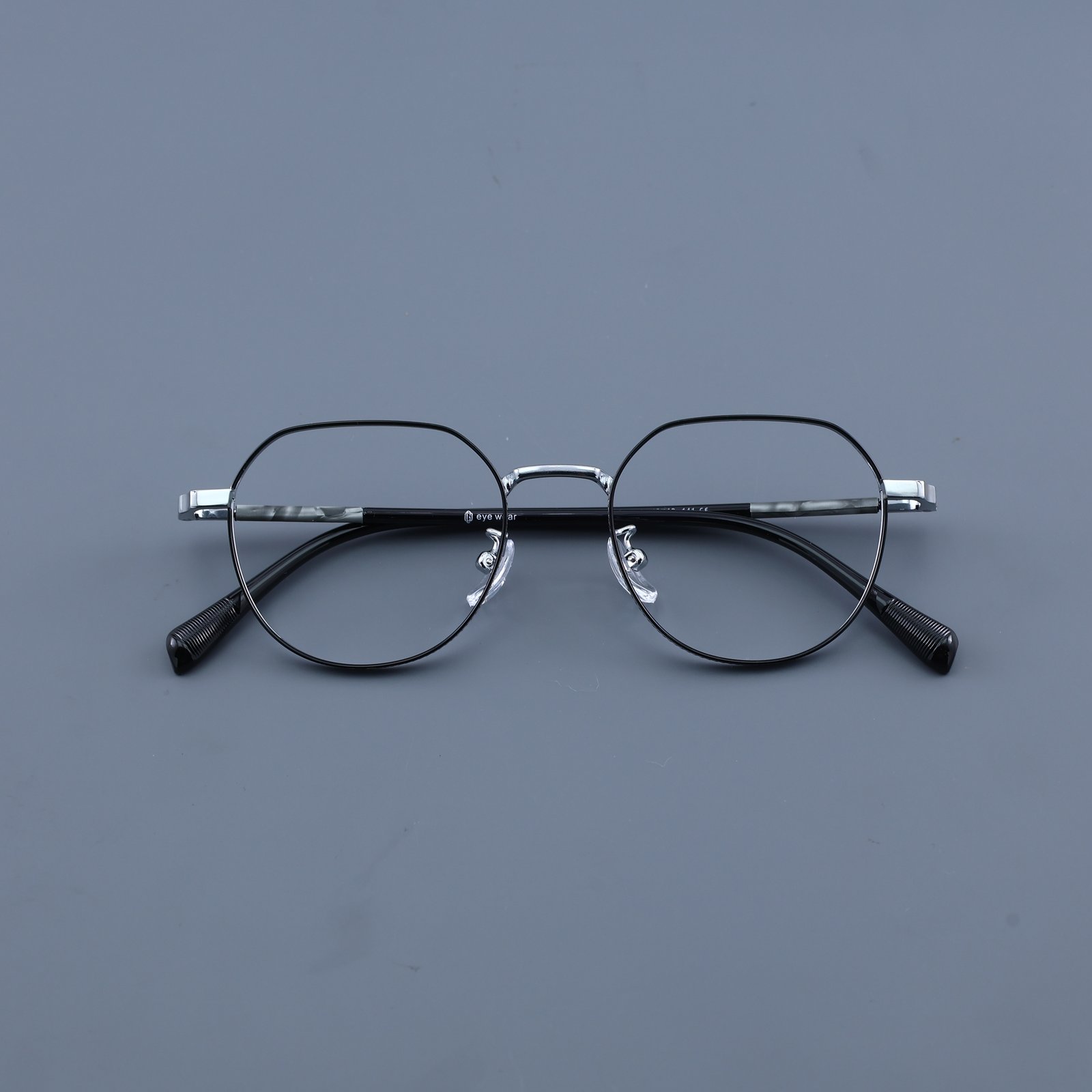 OG Arctic Air | Light Blue Rimless Round Eyeglasses