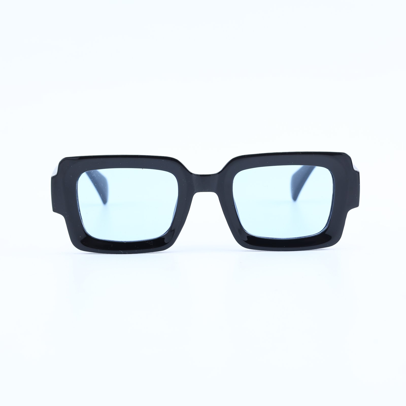 OG Azure Noir | Classic Square Blue Tint Sunglasses