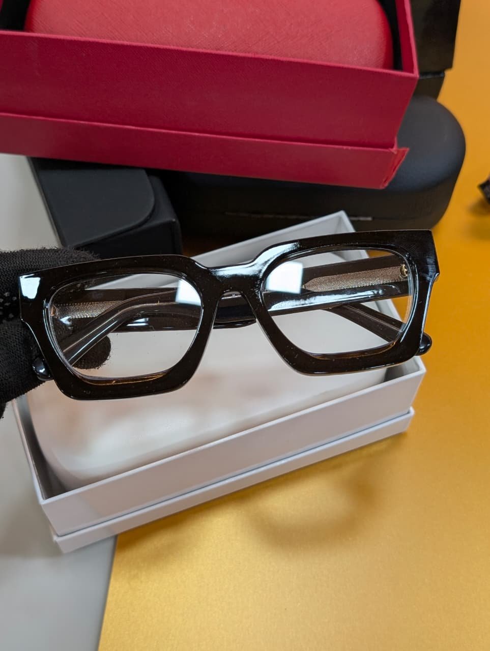 OG Black Broad Strip Frame Best Seller