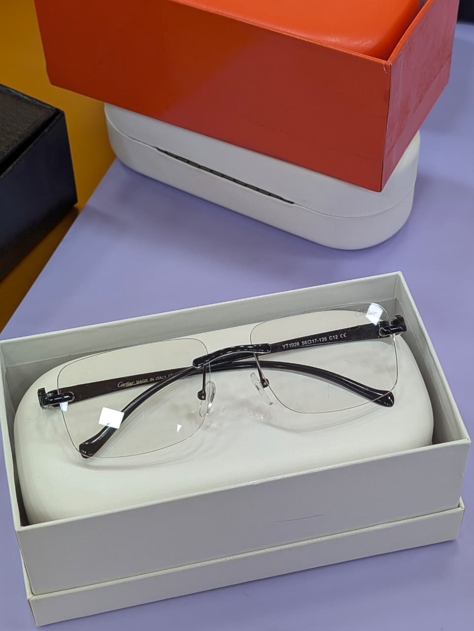 OG Black Strip Rimless