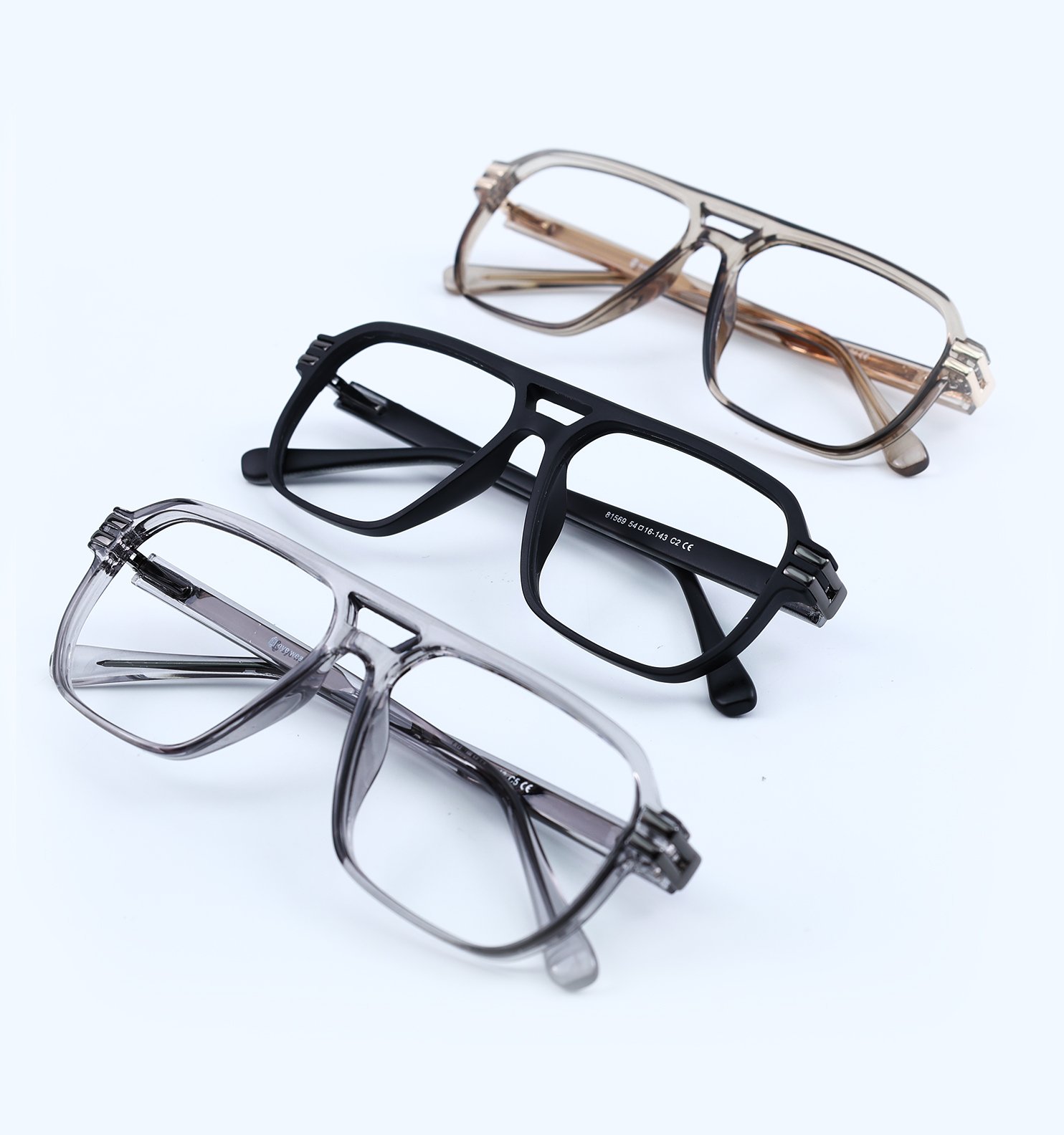 OG Bold Edge Men’s Square Eyeglasses | Full Rim Optical Frame