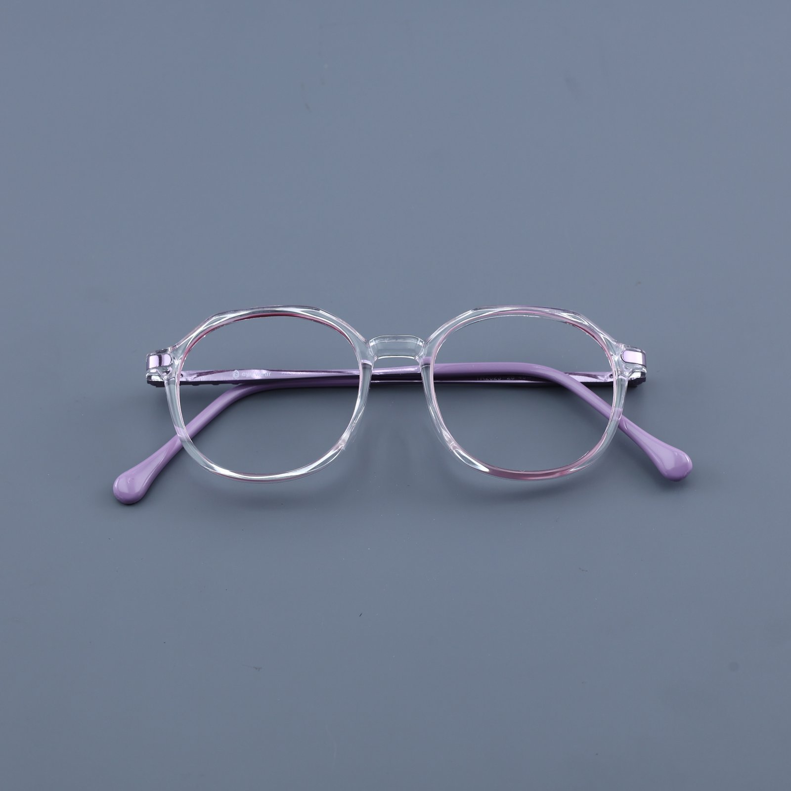 OG Candy Bloom | Pink Crystal Round Eyeglasses