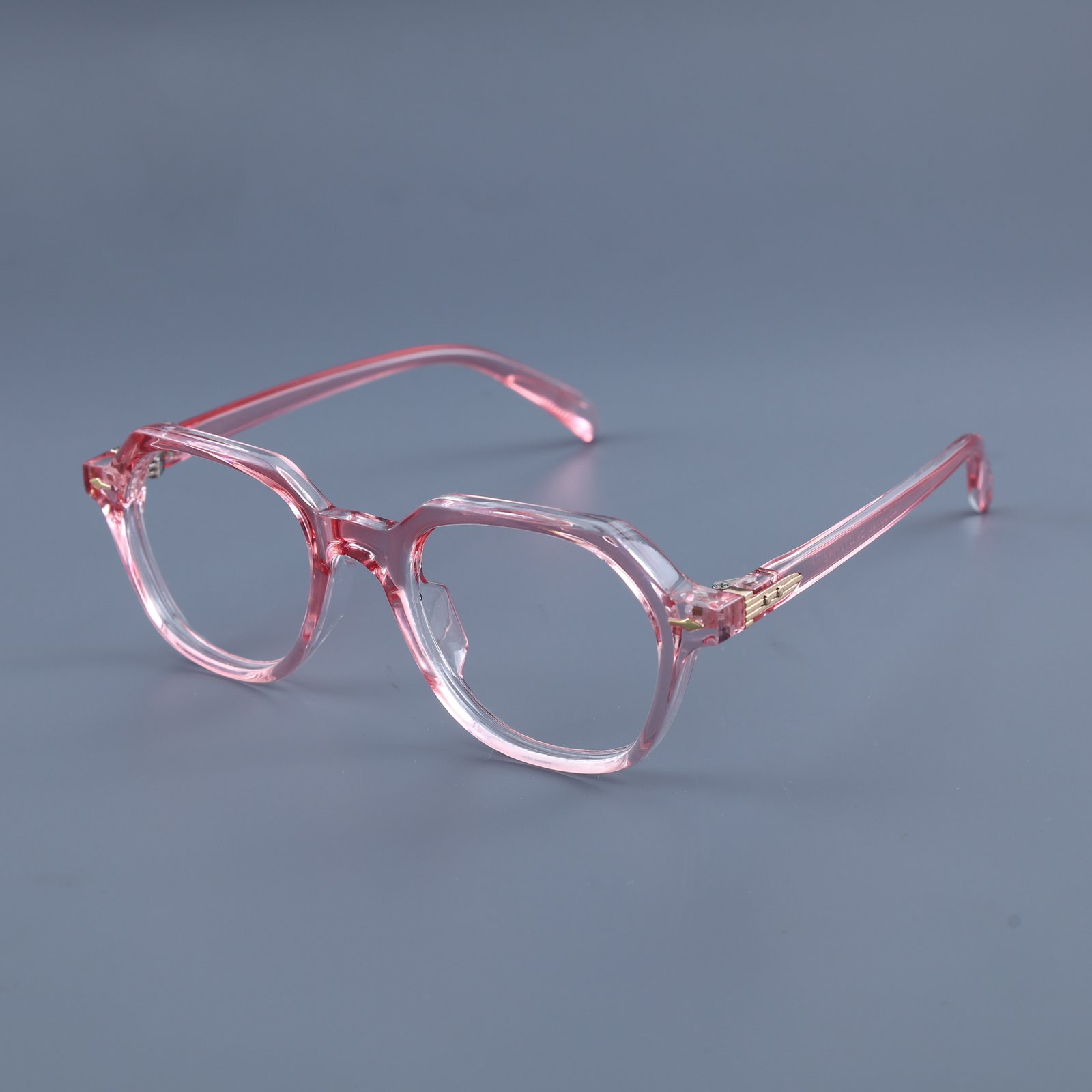 OG Candy Crystal | Transparent Pink Statement Eyeglasses