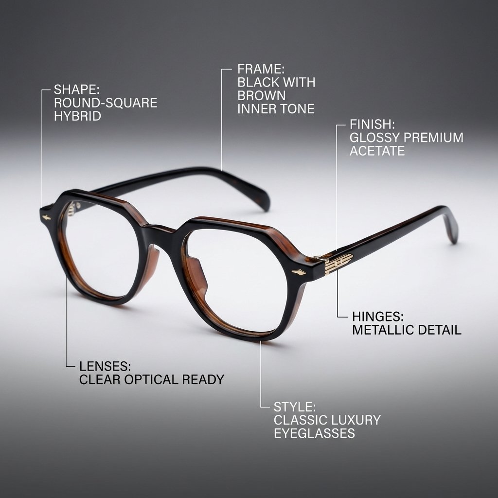 OG Candy Crystal | Transparent Pink Statement Eyeglasses