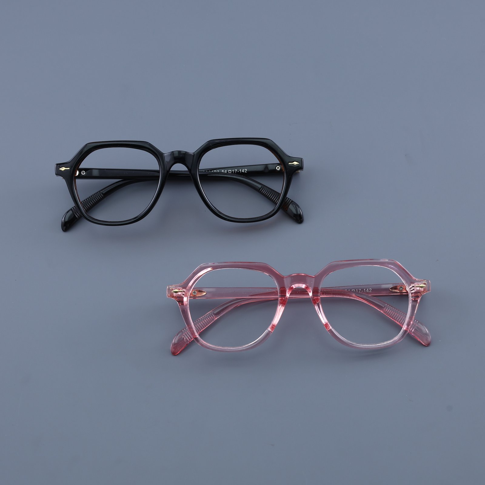 OG Candy Crystal | Transparent Pink Statement Eyeglasses