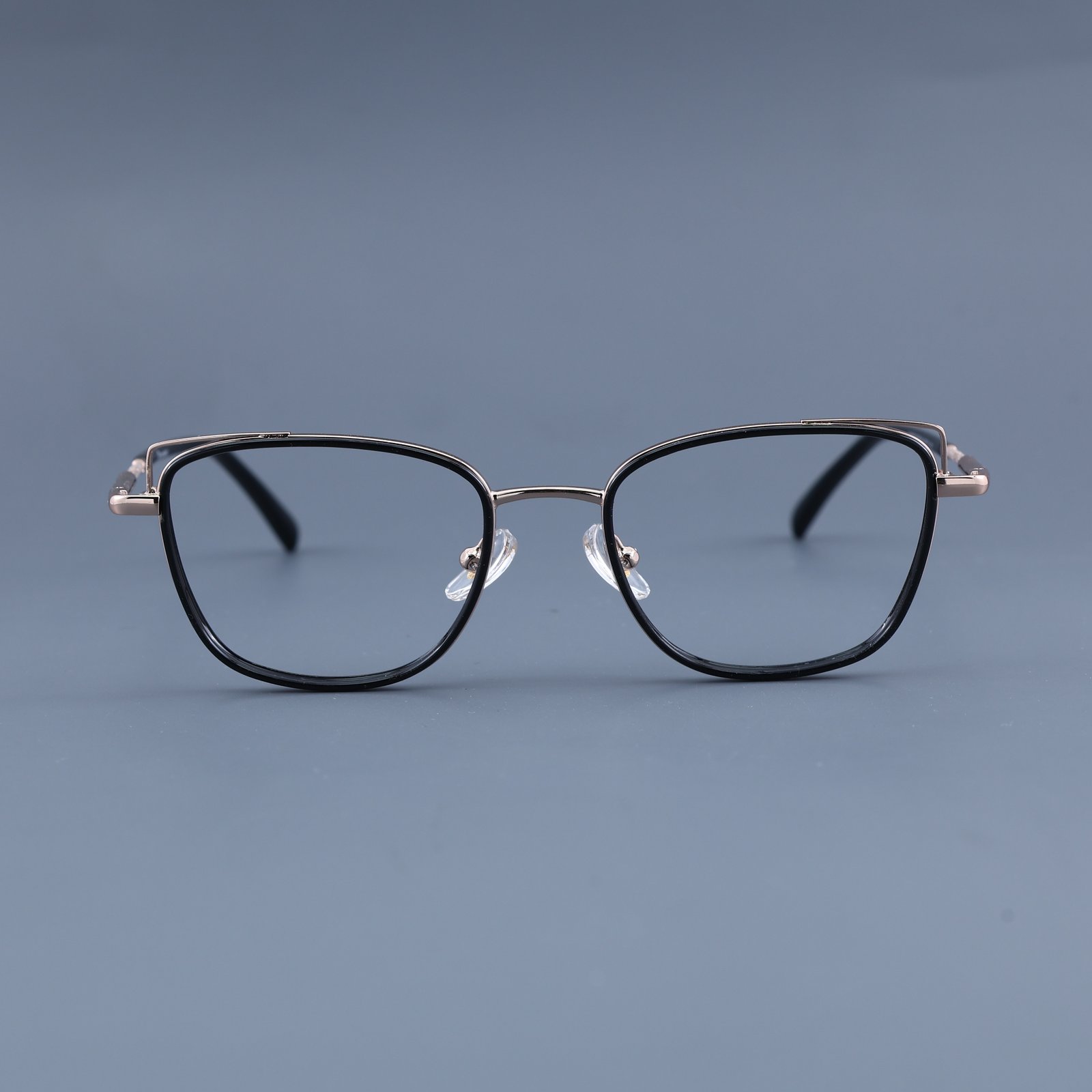 OG Cat Eye | Blush Pink Square Metal Eyeglasses