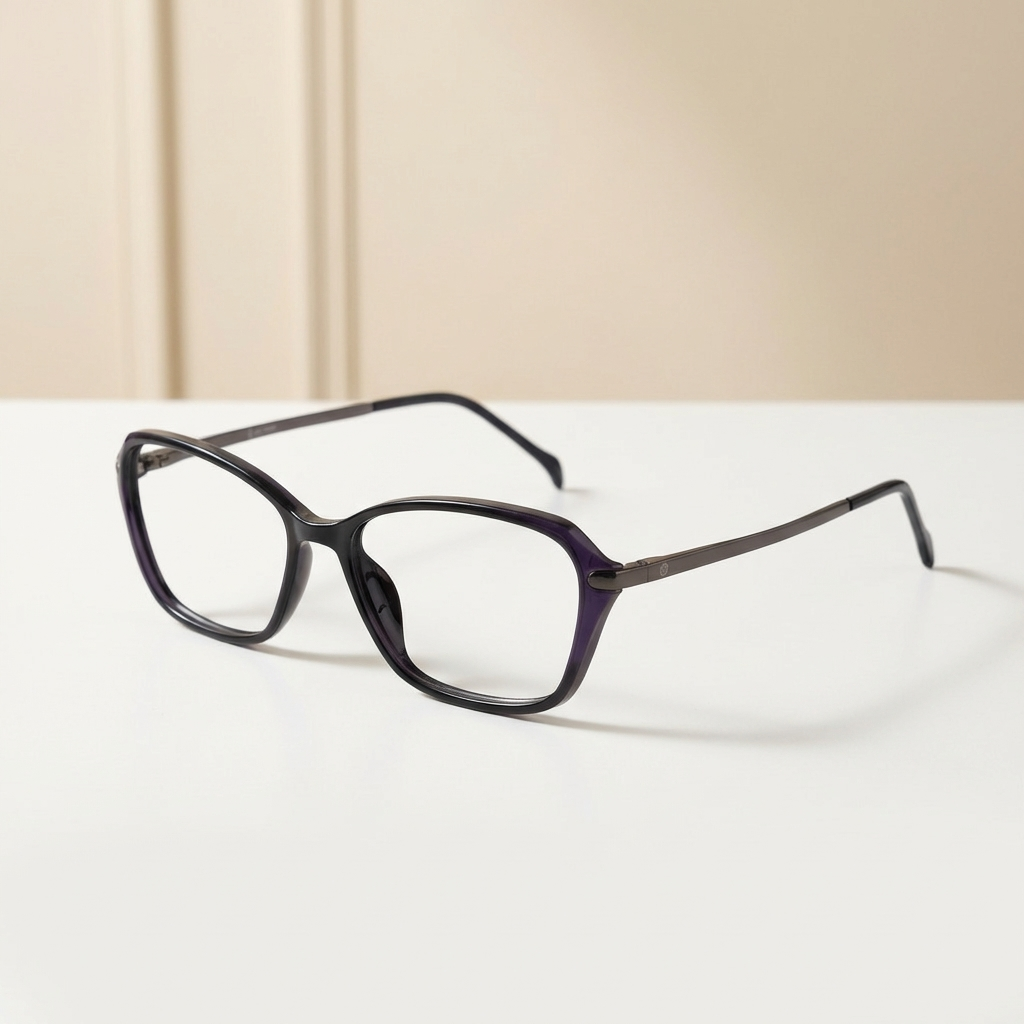 OG Cherry Glow | Red Gradient Square Eyeglasses