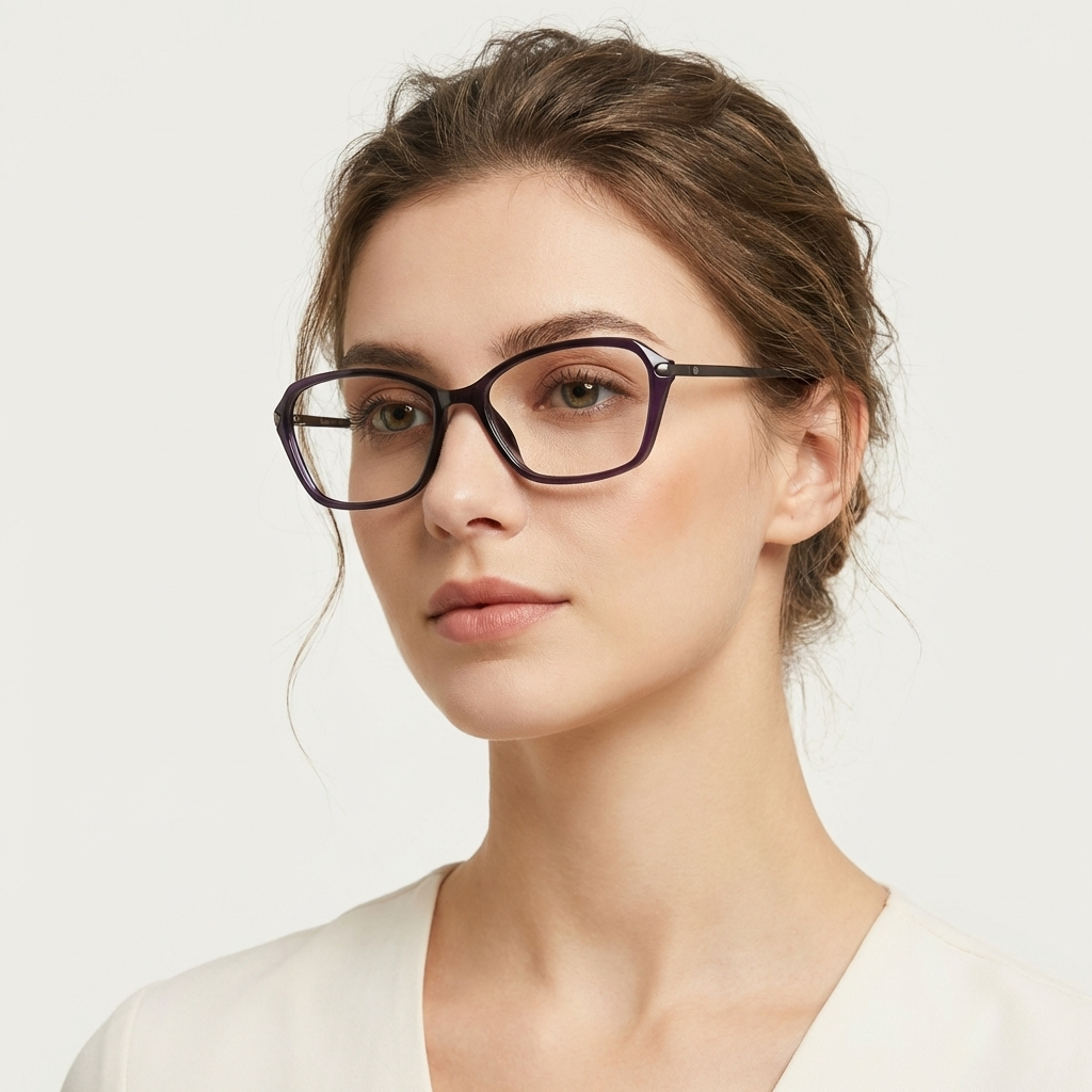 OG Cherry Glow | Red Gradient Square Eyeglasses