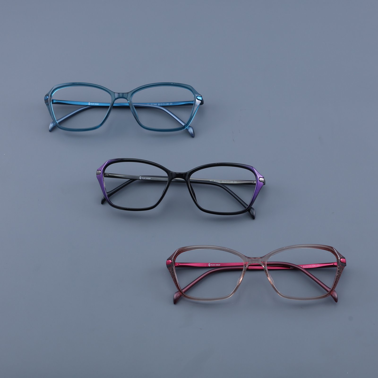 OG Cherry Glow | Red Gradient Square Eyeglasses