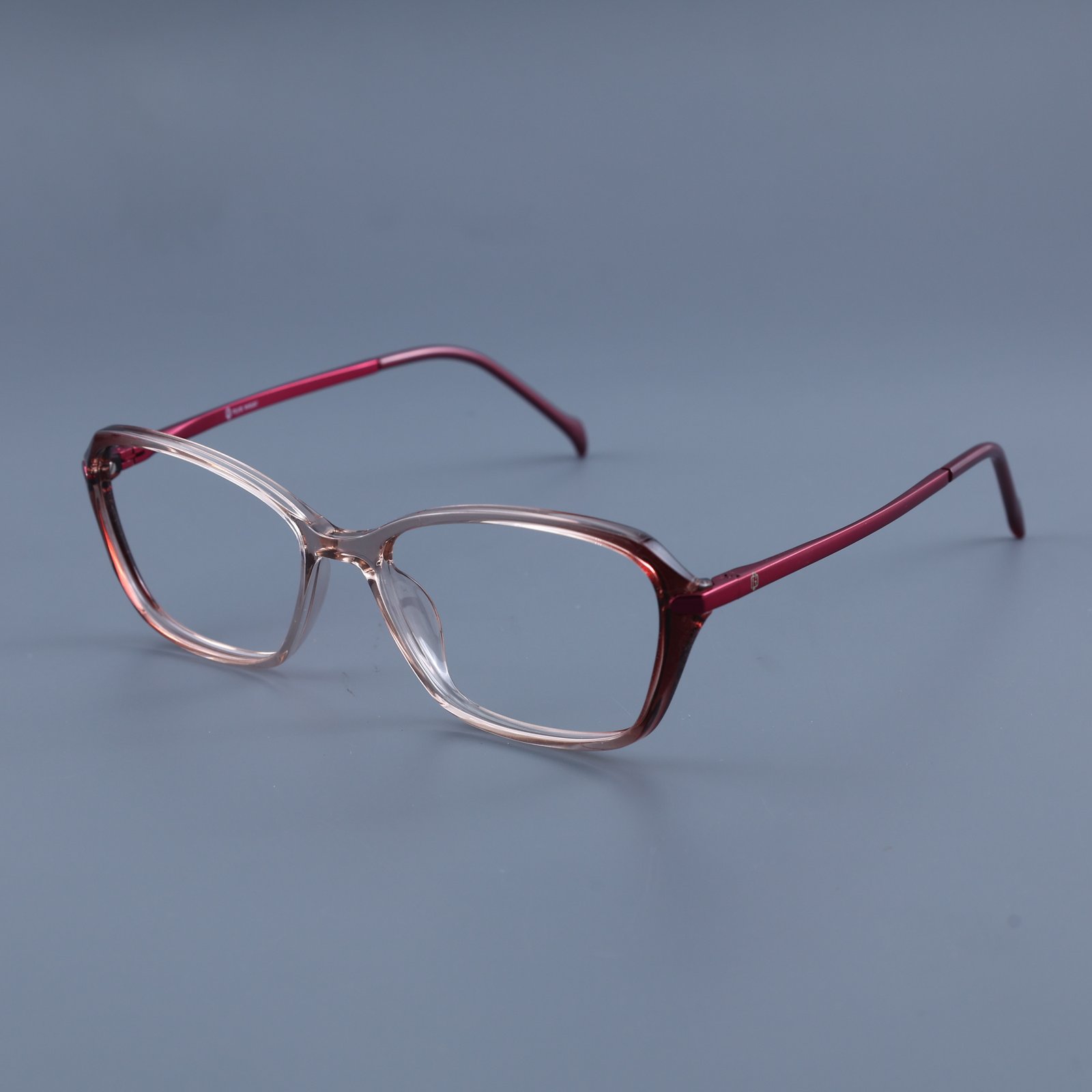 OG Cherry Glow | Red Gradient Square Eyeglasses
